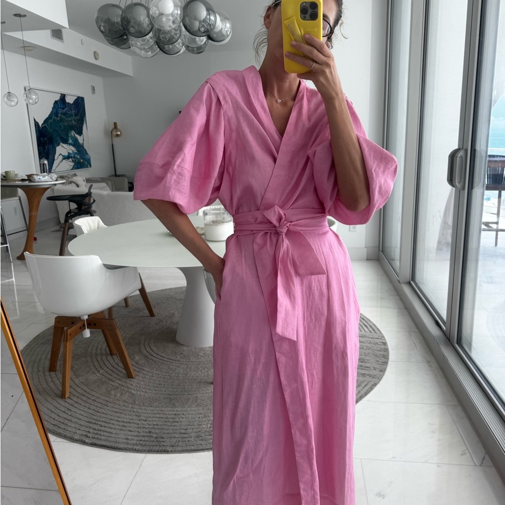 Pink Women's Kimono dress